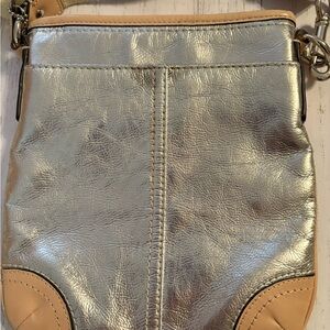 Coach Silver Swing Pack Crossbody